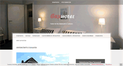 Desktop Screenshot of cuxhotel-pension.de